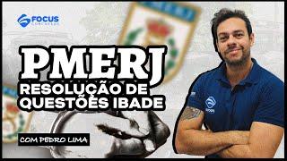 PMERJ 2023 | QUESTÕES IBADE com Pedro Lima - Português