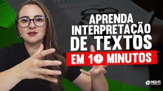 Interpretação e Compreensão Textual para Concursos