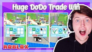 Huge Dodo *TRADE WIN* on Adopt Me - Roblox #Shorts