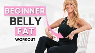 Lose Belly Fat Sitting Down – Best AB Workout for Women Over 50!