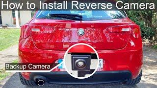 How to install Reverse, Backup Camera