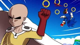 One Punch Man Vs Sonic The Hedgehog Trailer Fan Animation