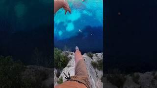 Insane Airtime, 30m jump #cliffjumping #cliff #jump