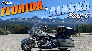 Part 6: Cross-Country Motorcycle Trip: The Alaska Highway on a 20-yr old Harley Road King Classic