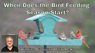 When Does The Bird Feeding Season Start?