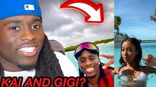 KAI CENAT GETS CAUGHT LACKING WITH HIS GIRLFRIEND GIGI IN TURKS AND CANCOS…