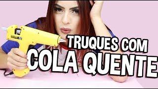 OS MELHORES TRUQUES COM COLA QUENTE #5 | KIM ROSACUCA