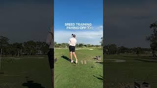 Pro Golfer: Speed Training  #golf #golfpro #golfswing #golflife #shorts