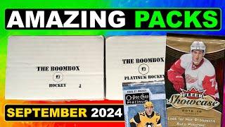 ALL-TIME FAVORITE PACKS! - Opening The BOOMBOX Platinum Hockey + BOOMBOX Hockey - September 2024