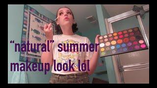 "natural" summer makeup tutorial | Jackie Adelle