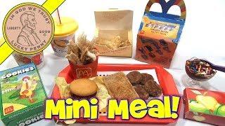 McDonald's Mini Happy Meal - Complete Toy Food Maker