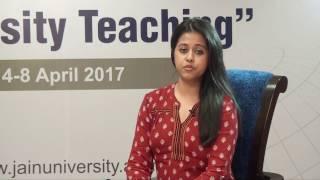 In Conversation with Dr. David Cameron – Teachers training | Jain University