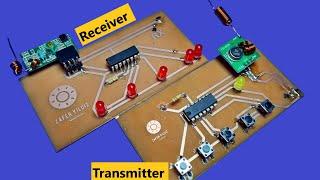 Build a Wireless Communication System with This Simple Circuit! -  Receiver and Transmitter Circuit