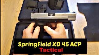 Springfield XD 45 acp 5 inch Barrel Tactical and safety features