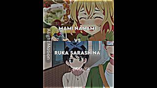 Mami vs Ruka | Rent a Girlfriend #anime #animeedit #shorts #viral