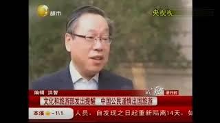 文化和旅游部发出提醒，中国公民谨慎出国旅游