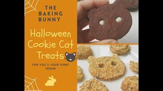 Halloween Cookie Cat Treats (Home-made Oreos & Pumpkin Tuna Cat Treats)