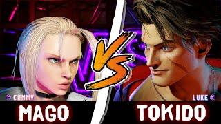 SF6 - Mago (Cammy) vs Tokido (Luke) - Street fighter 6