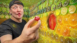 100 Layers of The World’s Most Sour Candy