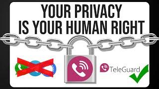 Teleguard, respects your privacy, PRIVACY=YOU !