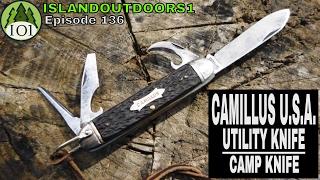 CAMILLUS UTILITY KNIFE MADE IN U.S.A. -- Episode 136