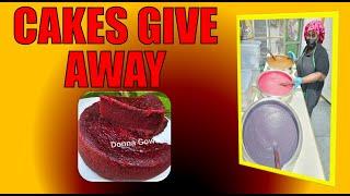 Cake  give away