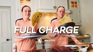 HANNAH HAMPTON and WIEKE KAPTEIN celebrate Pancake Day!   | Full Charge Ep 5