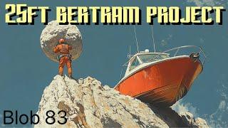 25ft Bertram Project - blob 83 - boat restoration, boat rebuild, diy boat repairs, fibreglass