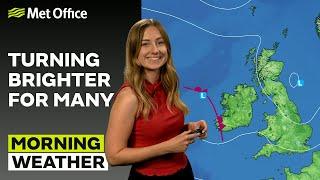 21/07/24 – Turning drier and brighter – Morning Weather Forecast UK –Met Office Weather