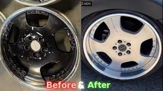 Restoring 3 piece wheels