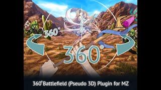 360 Deg Battle (Pseudo 3D) Plugin for RPG Maker MZ