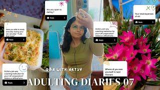 Adulting Diaries 7: Answering your questions while living my life ( btw guysss offer letter aa gaya)