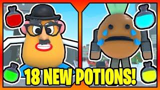 How to get ALL 18 NEW POTIONS in WACKY WIZARDS || Roblox