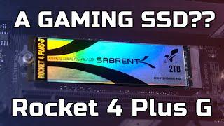 A GAMING SSD? Sabrent Rocket 4 Plus G Review (DirectStorage)