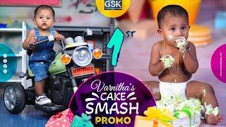 Varnitha Sree's 1st Birthday Invitation | Teaser | Cake Smash | Save The date Video |