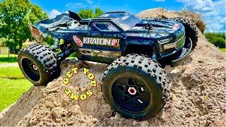 Arrma Kraton 8S Exb Xlx2 800Kv 39/39 Gearing  BIG AIR BASH