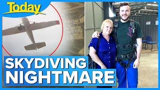 Man survives 4500m skydive with broken parachute | Today Show Australia