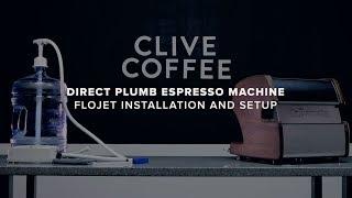 Direct Plumb Espresso Machine | Flojet Installation