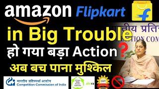 Ecommerce Giants Amazon & Flipkart in Big Trouble | CCI Seeks Financial Statements to Decide Penalty