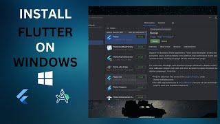 HOW TO INSTALL FLUTTER AND ANDROID STUDIO IN WINDOWS | 2025