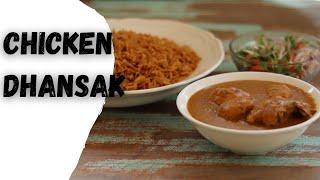 Easy Chicken Dhansak | Chicken Dhansak recipe | Chicken and Lentil curry |  Dhansak Curry