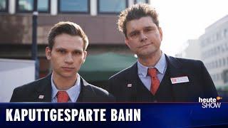 Veraltet und verspätet: Lutz und Fabian machen Bestandsaufnahme bei der Deutschen Bahn | heute-show