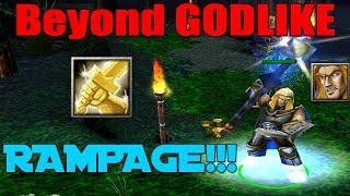 DOTA OMNIKNIGHT RAMPAGE EPIC!!! (BEYOND GODLIKE)