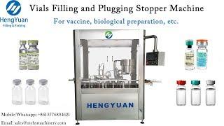 Automatic 10ml Vials Filling and Plugging Stopper Machine