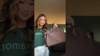 Unboxing COACH Soft Empire Carryall Bag 40 in Brass/Maple colour #coachbag #everydaybag #coach