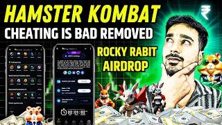 Hamster Kombat cheating is bad card removed | Rocky Rabbit Withdrawal Task | Rocky Rabbit Scam