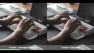 GhostBar vs. Standard Spacebar Sound Test