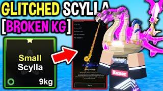 I Caught GLITCHED SMALL SCYLLA With This ROD in Roblox Fisch..