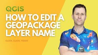 How to edit a GeoPackage layer name in QGIS