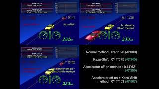 F355 Challenge - AT - best acceleration (Shifting types)